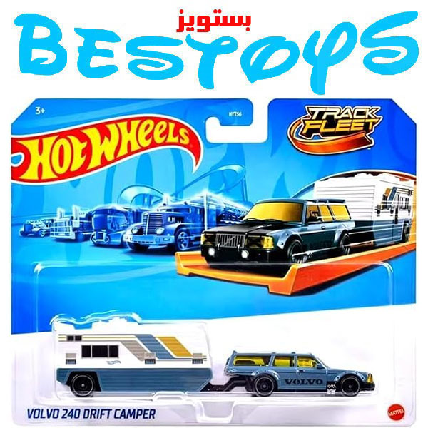 ماشین فلزی هات ویلز مدل Volvo 240 Drift Camper
