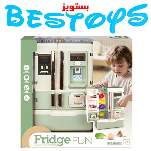 اسباب بازی دخترانه یخچال با بخار