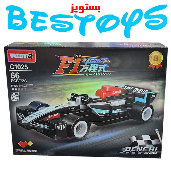 ساختنی ووما مدل ماشین مسابقه کد 8-1025