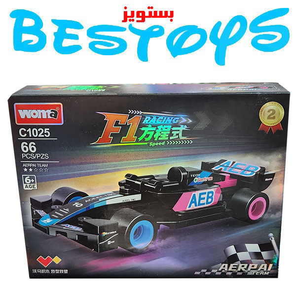 ساختنی ووما مدل ماشین مسابقه کد 2-1025