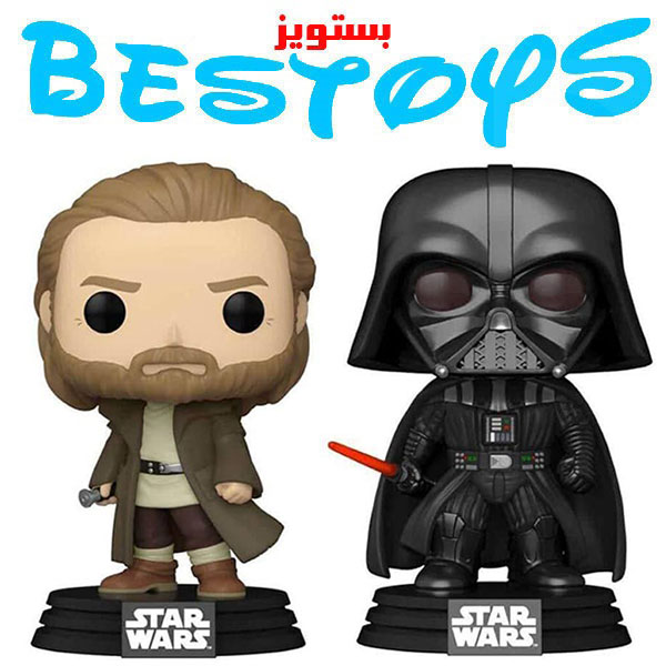 فیگور فانکو اورجینال مدل Obi-Wan Kenobi & Darth Vader بسته دو عددی