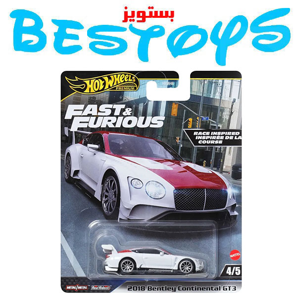 ماشین فلزی هات ویلز مدل Bentley Continental GT3
