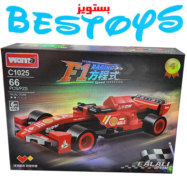 ساختنی ووما مدل ماشین مسابقه کد 4-1025