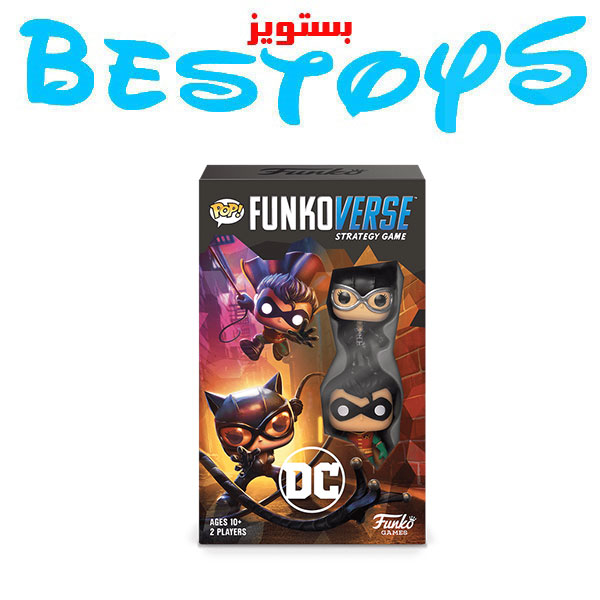 بازی استراتژیک Funkoverse مدل کت وومن و رابین