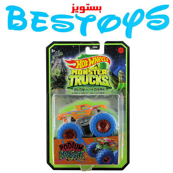 ماشین فلزی هات ویلز مدل Podium Crasher کد 2