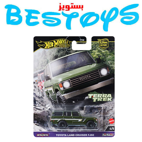 ماشین فلزی هات ویلز مدل Toyota Land Cruiser Fj60