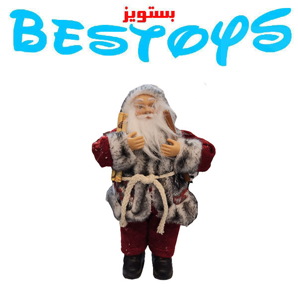 عروسک بابانوئل ارتفاع 20 سانتی متر کد 25